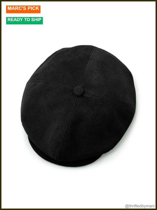 Vintage Newsboy Cap Adjustable Drawstring Polyester Flat Hat main image 6
